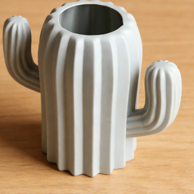 Cactus-Shaped Home Desktop Storage Box, Pen Holder, Stationery and Office Container